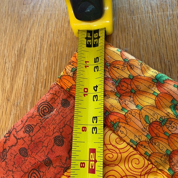 Handmade Fall Reversible Table Runner - Picture 6 of 9